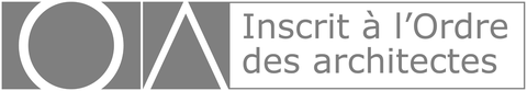 Inscrit à l’Ordre des architectes